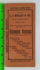 Vintage 1888 Bailey & Co. Rubber Goods Illustrated Catalog 83 Page Booklet  picture