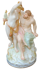 Antique KPM Berlin Porcelain Figural Group Hercules and Omphale Figure Rare picture