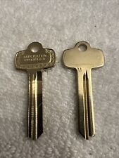 Lot Of 2 New Look Alike Ilco 1A1M1 Key Blank Fits Best M Keyway A1114M Duplicate picture