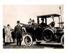 LD274 1948 Orig Photo PRESIDENT & MRS TAFT OUT MOTORING 1ST PRESIDENTIAL VEHICLE picture