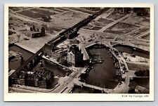 RPPC c1946 Postcard: Rotterdam Netherlands White House - Aerial View picture