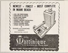 1948 Print Ad Hotel Martinique on the Ocean at 64th Street Miami Beach,Florida picture