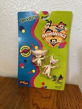 Pinky and the Brain BendEms Figures Vintage Unopened Animaniacs Justoys Rare picture