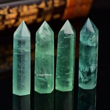 Randomly transport 2.6 inch Chinese natural mineral green crystal column samples picture