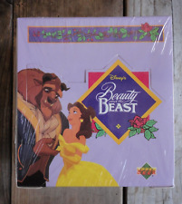 Walt Disney 1992 Beauty and The Beast Upper Deck Cards Factory Sealed Box NOS picture