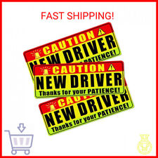 Sukh 3 Pcs New Driver Magnet for Car - Funny Be Patient Student Driver Magnet Ye picture