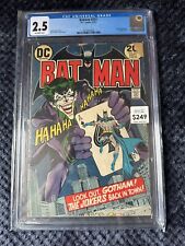 Batman 251 Cgc 2.5 Neal Adams (read description) Joker Cover picture