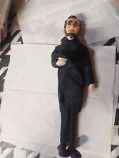 Abraham Lincoln Figure Doll Vintage with wooden shoes  picture
