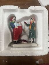 VTG Department 56 Snow Village Christmas Lane Dad's Christmas Tradition 55415 picture