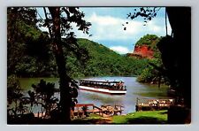 Kauai HI-Hawaii, Smith's Motor Boat Landing, Fern Grotto Vintage Postcard picture