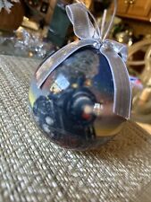 Train Christmas Bulbs, Beautiful, Excellent Condition, 4” picture