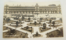 Palacio Nacional Mexico Vintage Postcard RPPC Black and White - Unposted picture
