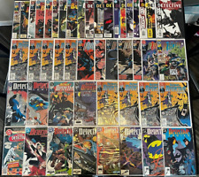BATMAN DETECTIVE COMICS 47-Book DC MEGA LOT with #495 592 599 601 602 603 608 + picture