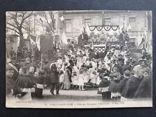 Antique PRECY sur Oise Postcard PROVINCIAL BOUQUET FESTIVAL May 4, 1913 picture