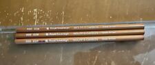 NEW Vintage Pk Of 3 Wolff's Carbon Royal Sovereign Great Britain Pencils BBB 838 picture