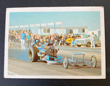 1971 AMERICAN HOT ROD ASSOCIATION TRADING CARD SNEAKY PETE TINKERTOY DRAGSTER picture