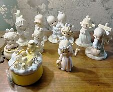 vintage precious moments figurines lot picture