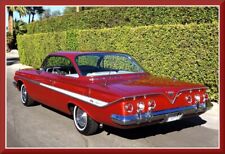 1961 Chevrolet Impala Coupe, Red, Refrigerator Magnet, 42 MIL Thick picture