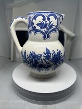 Auth Vtg Tiffany & Co. Delft Porcelain Pitcher Jug STUNNING picture