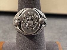Vintage Rare WW2 US Navy Anchor  Sweetheart/Locket Ring picture