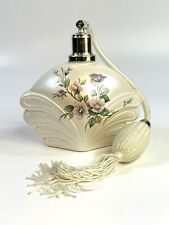 Vintage Berger Perfume Bottle Italy White Floral Vanity Romantic Decor picture