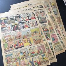 Mickey Mouse & Donald Duck Sunday Pages Walt Disney (13) Strips 1956 & 1959 Full picture