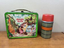 Vintage 1968 Jungle Book Metal Lunch Box with Thermos  picture