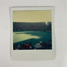 Vintage Nebraska Husker Polaroid Photo Of Football Game picture