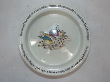 Wedgwood Peter Rabbit Child’s Dish Bowl 6 1/2” Beatrix Potter England Heavy picture