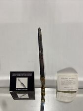 Franklin Mint 1:3 Scale Sword of The Roman Longsword Tempered Steel W/Gold/925 picture
