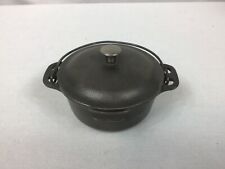Griswold Miniature Childs Dutch Oven #0 With Lid 109 picture