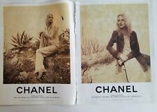 1998 Chanel boutiques vintage clothing fashion ad picture