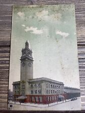Vintage Postcard Waukee Station Minneapolis Minnesota White Clock Tower picture