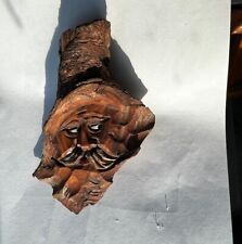 Vintage Hand Carved Bearded Tree Spirit picture