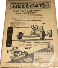 1959 Hellcat go kart Class B Wildcat Frank Kurtis photo vintage print ad picture