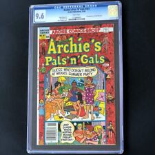 Archie's Pals 'n' Gals #161 (1982) 💥 CGC 9.6 WHITE PGs 💥 3rd Cheryl Blossom picture