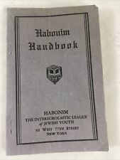 1929: Habonim Handbook, Jewish Judaica Zionist Movement, Editor Philip Goodman picture