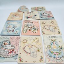 Vintage Lot Of Children/ Baby Birthday Cards,Lot 11  Preowned vintage-No Writing picture