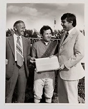 1970s Hialeah Florida Race Track Governor Robert Graham Jockey VTG Press Photo picture