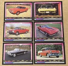 1991 MUSCLE CARDS SERIES 1 COMPLETE SET (104) + 4 KING OF THE HILL NM/MT picture