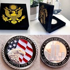 September 11th United We Stand Challenge coin 9/11 Never Forget collectible coin picture