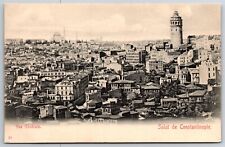 French Postcard Constantinople City Overview c1901-1907 NP VGC picture