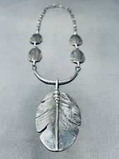 VERY IMPORTANT VINTAGE BEN BEGAYE (D) STERLING SILVER NECKLACE picture