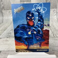 1995 Fleer Ultra Spider Man Cosmic Spider Man Milestones 90 Trading Card picture