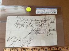 1779 CT Revolutionary War pay document Capt. Jos. Morgan John Lawrence O Wolcott picture