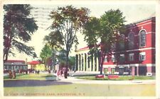 A View of Exposition Park, People and Trees, Rochester, New York Postcard picture