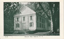 Bedford NY -- Historic Hall -- Vintage Postcard -- Published by S. K. Simon picture