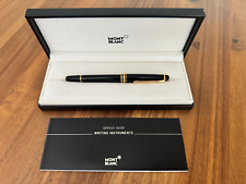 MONTBLANC MEISTERSTÜCK GOLD COATED ROLLERBALL PEN Trending 128090 picture