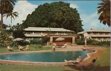 MR ALE c1950s Postcard Hawaii HI Kauai Inn, Linue, Kauai Poolside UNP 5530.4 picture