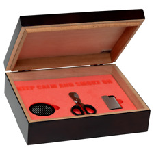 Gift Sets: Humidor Traveler, Palio Torcia Lighter, Cigar Scissors & Humidifier picture